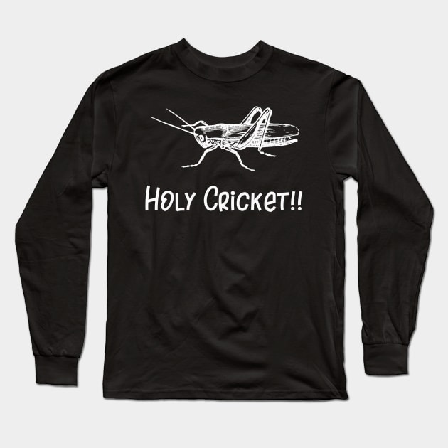 Insect Holy Cricket Wizard Long Sleeve T-Shirt by StacysCellar